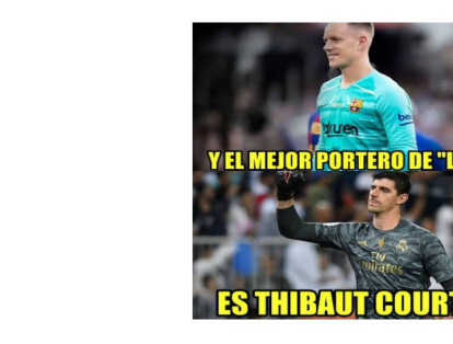 Memes de la victoria de Real Madrid contra Barcelona.