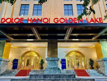 Las fotos del extravagante y lujoso hotel bañado en oro por completo
Facebook: Dolce HaNoi Golden Lake