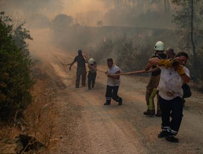 Los incendios en Turquía se producen cuando una ola de calor abrasadora se apodera del sureste de Europa. Los funcionarios públicos culpan directamente al cambio climático.