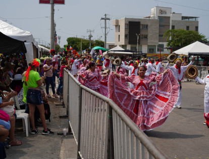 Gran PArada de tradición del carnaval de Barranquilla.