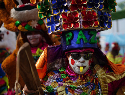 Gran PArada de tradición del carnaval de Barranquilla.