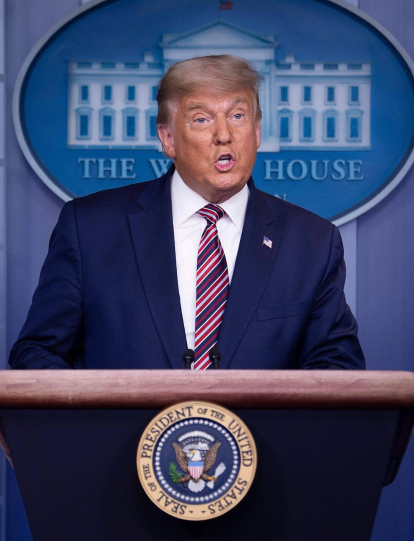 El republicano Donald Trump.