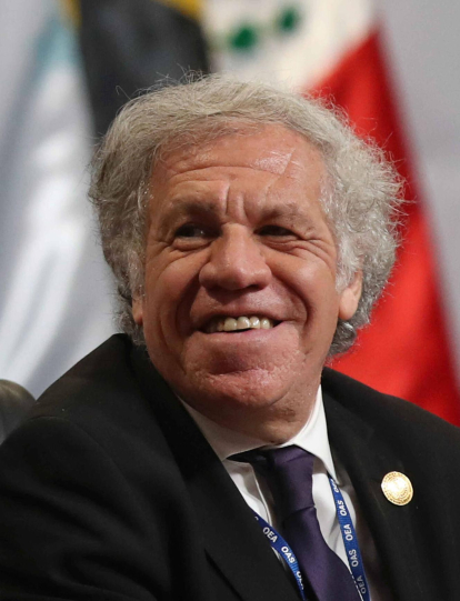 Luis Almagro durante la sesión 52 de la Asamblea anual de la OEA.
