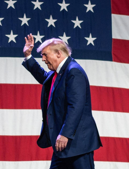 El expresidente de Estados Unidos Donald Trump.
