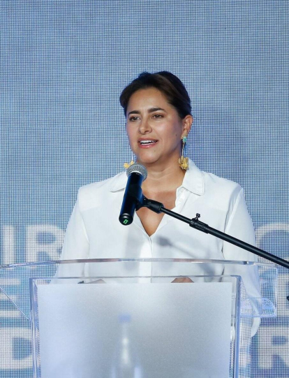 María Juliana Ruiz, ex primera dama.