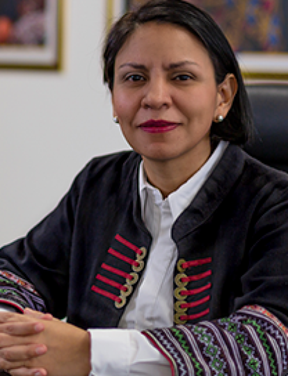 Directora de la Unidad para las Víctimas, Patricia Tobón Yagarí.