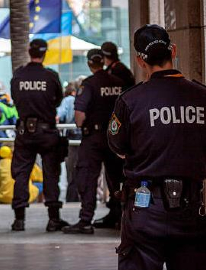 Policía de Sídney.