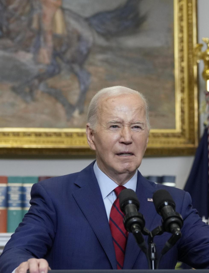 El presidente de Estados Unidos, Joe Biden, se pronunció este jueves sobre las movilizaciones en las universidades.