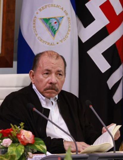 Presidente de Nicaragua, Daniel Ortega.