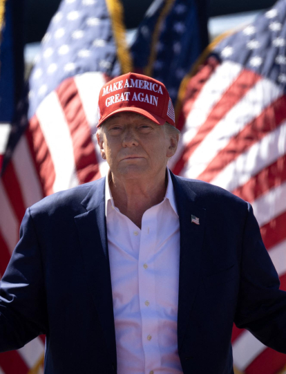 El expresidente de Estados Unidos Donald Trump.