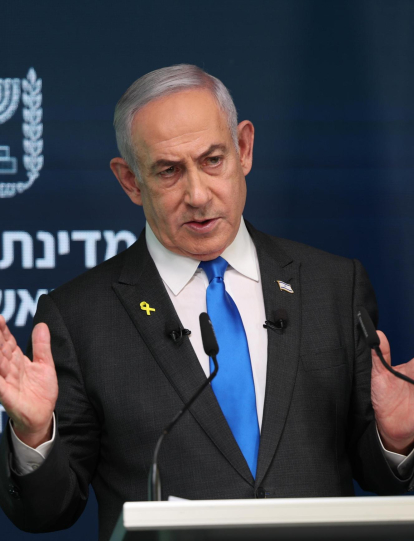El primer ministro israelí Benjamin Netanyahu