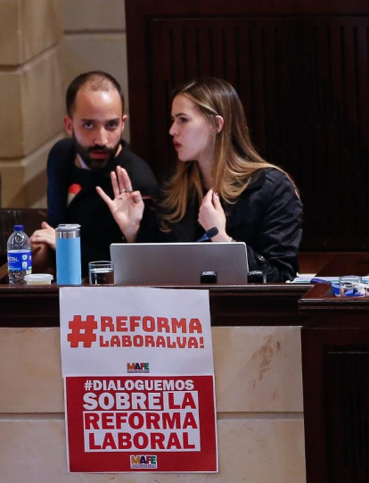 Mará Fernanda Carrascal, ponente de la reforma laboral en la Cámara