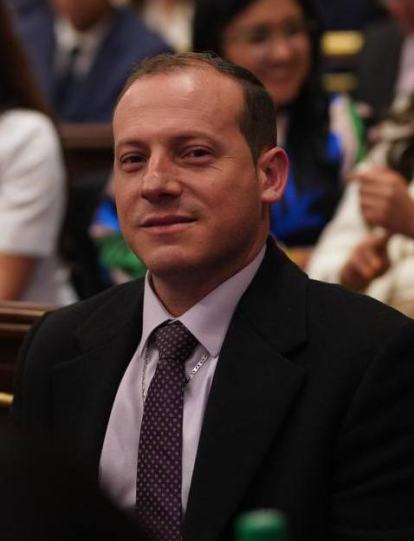 Mauricio Giraldo, senador del Partido Conservador