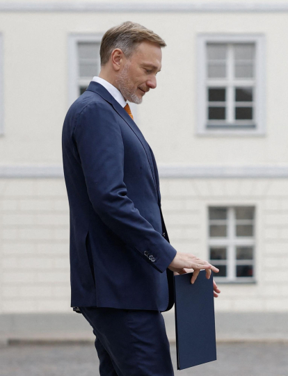 Christian Lindner, exministro de Finanzas de Alemania.