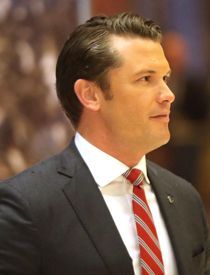 Pete Hegseth, actual presentador de Fox News y futuro secretario de Defensa de Estados Unidos.
