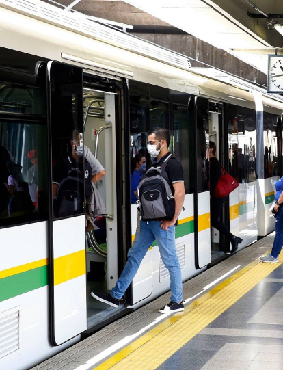 El hecho ocurrió el sábado pasado en el metro de Medellín.