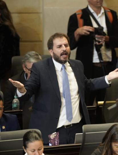 Debate de la reforma laboral en la plenaria de la Cámara de Representantes.