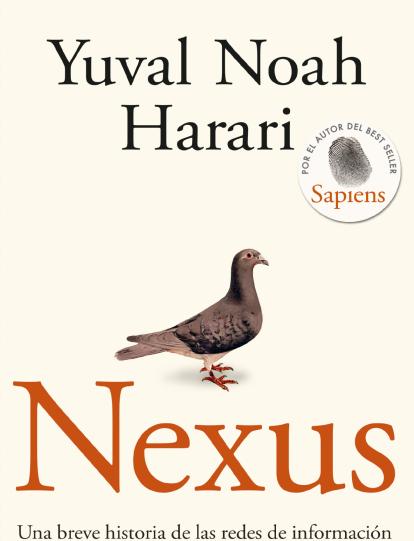 Portada Nexus, de Yuval Noah Harari