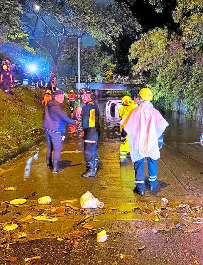 Afectaciones por las lluvias en Medellín