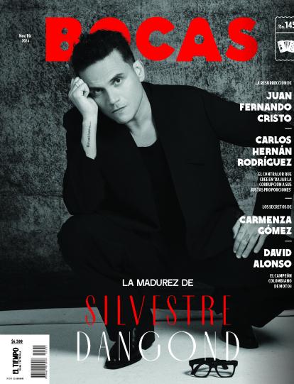 Silvestre Dangond también es portada de la nueva edición de la Revista BOCAS.