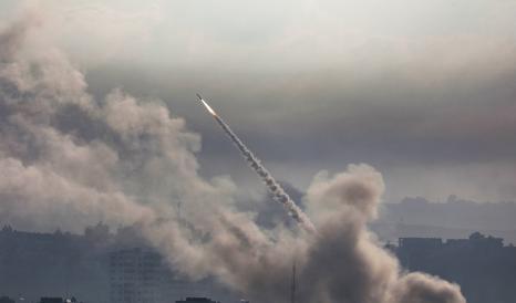 Israel y Palestina: misiles