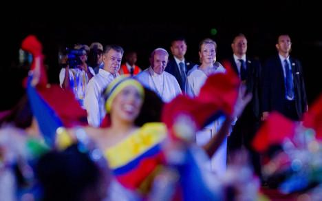 Despedida del papa Francisco en Cartagena