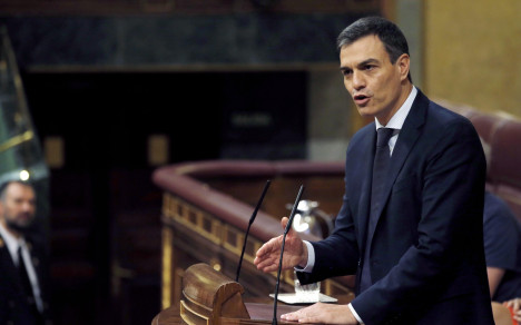 Pedro Sánchez, nuevo presidente del gobierno español.