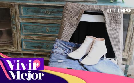 La bloguera Ita María nos muestra tres maneras de combinar los zapatos blancos en clima frío