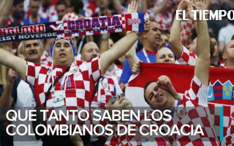 ¿Qué tanto saben los colombianos sobre Croacia?