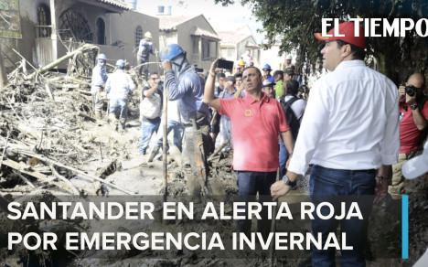En estado de alerta se encuentran los organismos de socorro del municipio de San Gil, en el departamento de Santander.