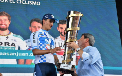 Winner Anacona, pedalista colombiano.