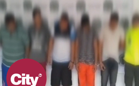 Cinco capturados por explotación sexual a 20 niñas menores de edad