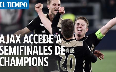 Ajax accede a semifinales de Champions después de 22 años