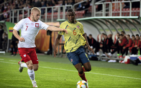 La Selección Colombia Sub-20 ganó 0-2 frente a Polonia en su debut en el Mundial de la categoría.