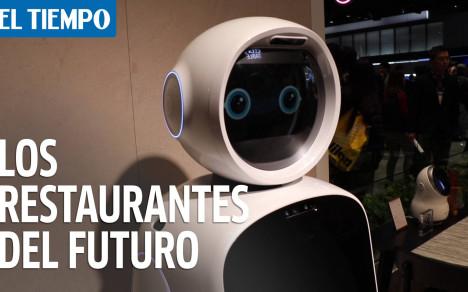 La compañía presentó un servicio de atención personalizada para los clientes operado por robots.