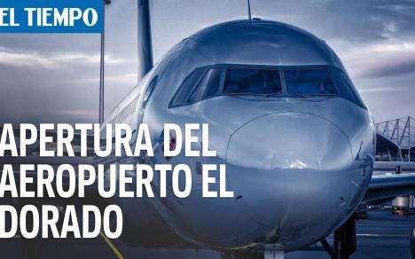 Noticias de último momento:
Lo que usted debe saber si piensa viaja por el Aeropuerto El Dorado. Mañana será la apertura del tránsito en el país y por primera vez, después de cinco meses, El Dorado tendrá vuelos comerciales nacionales.