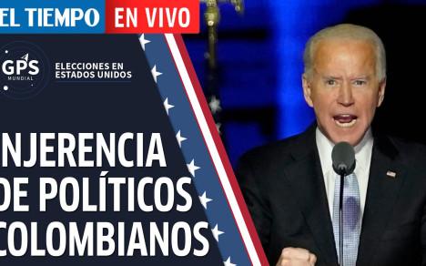 ¿Qué le molestó a la campaña de Biden de la injerencia de políticos colombianos en las elecciones?