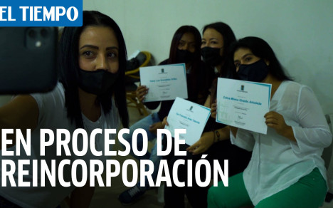 Mujeres en proceso de reincorporación inauguraron tienda en Medellín