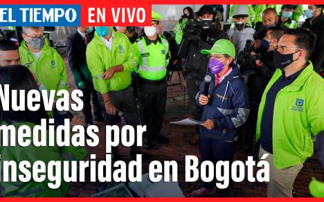 la alcaldesa realiza consejo extraordinario de seguridad en Bogotá