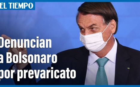 Senadores brasileños piden investigar a Bolsonaro por "prevaricación"