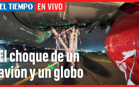 Noticias de último momento: El 31 de diciembre de 2020 ocurrió un insólito incidente en el aeropuerto más importante de Colombia, cuando un globo gigante lanzado desde Envigado (Antioquia) se estrelló contra un avión de Avianca. Contamos los detalles detrás de la investigación hecha por la Aeronáutica Civil.