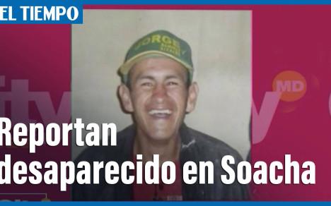 Noticias de último momento: CityNoticias conoció el caso de Carlos, un hombre de 39 años con una discapacidad que le impide comunicarse y quien desapareció el pasado sábado en el municipio de Soacha.