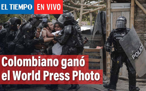 Vladimir Encina, el colombiano que ganó el World Press Photo