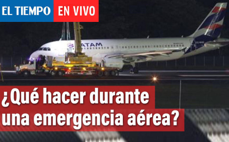 ¿Qué hacer durante una emergencia aérea? Julián Pinzón, director de Seguridad e Investigador de Accidentes Aéreos, explica cómo sobrellevar una situación de emergencia como la ocurrida en el aeropuerto de Rionegro. ¡Conéctese!