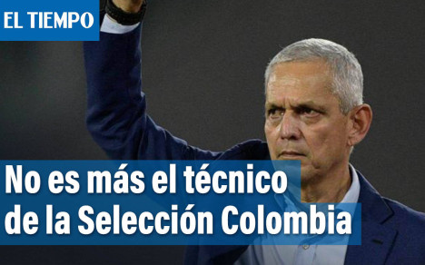 Reinaldo Rueda no es más el técnico de la Selección Colombia