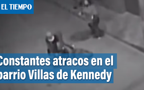 Vecinos del barrio Villas de Kennedy otra vez salieron a las calles a exigir seguridad