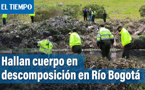 Un cuerpo sin vida, y en alto grado de descomposición, fue encontrado por organismos de socorro, en el Río Bogotá.