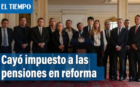 Presidente Gustavo Petro anuncia cambio en la reforma tributaria