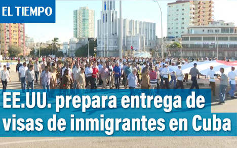EE.UU. prepara reanudación total de entrega de visas de inmigrantes en Cuba