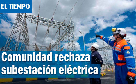 Comunidad rechaza subestación eléctrica en Fontibón